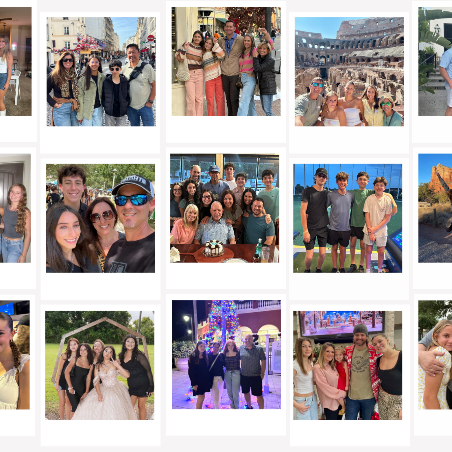 Mini Polaroid Style Magnet